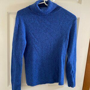 United States Sweaters Blue Turtleneck
